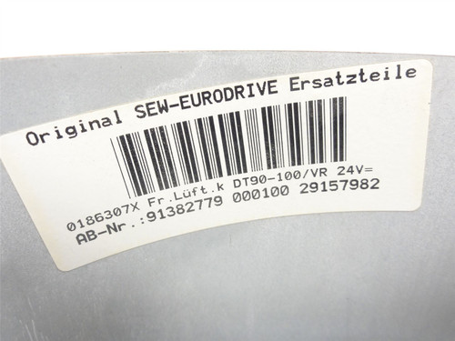 SEW 186307X; Shroud With Fan Assy; 24VDC