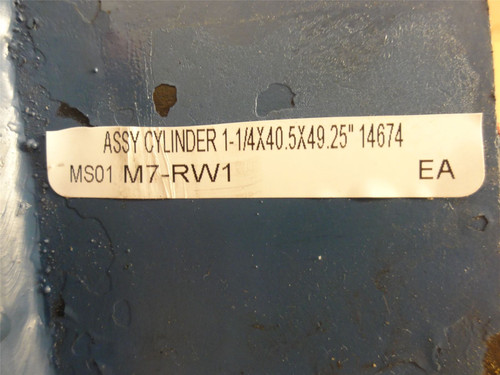 MFG- 14674; Hydraulic Cylinder; 1-1/4"ID x 40-1/2" Stroke