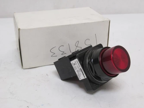 Siemens 52BL4N2; Red LED Pilot Light; 240VAC