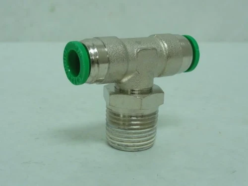 Numatics IN114-308-023; Swivel Branch Tee 3/8" Tube x 1/2 NPT