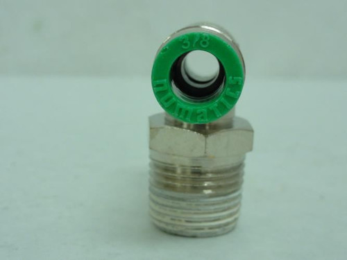 Numatics IN114-308-023; Swivel Branch Tee 3/8" Tube x 1/2 NPT