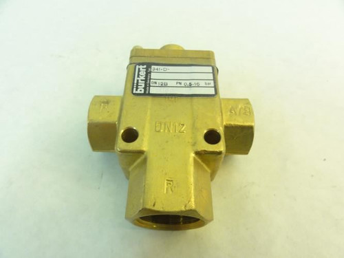 Burkert 341-D-012-B-G 1/2; Solenoid Valve; 0.5-16 Bar; 110V; 8W