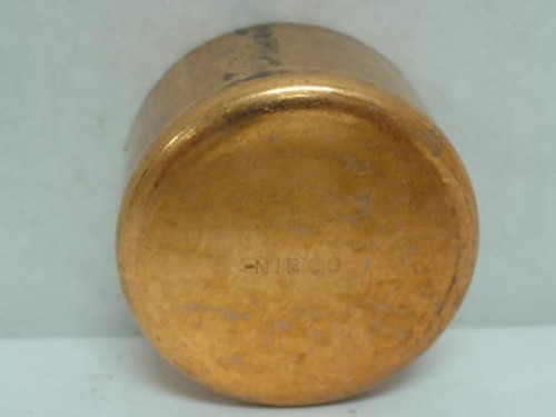 Nibco C617 2; Wrot Copper Cap; 2" Tube Size