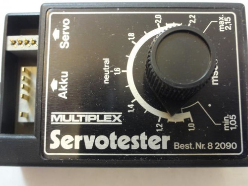 Multiplex 69611; Servo Tester; 1;05-2;15ms