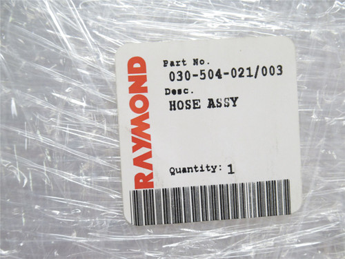 Raymond 030-504-021/003; Forklift Hose Assembly