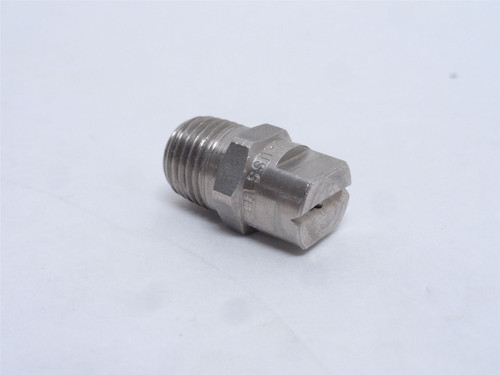 Spraying Systems H1/4U-SS5010; Flat Spray Nozzle; SS;. 1/4NPT