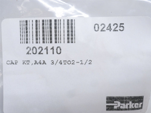 Parker 202110; Cap Kit; A4A 3/4" TO 2-1/2"