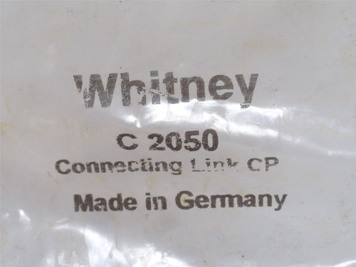 Whitney C2050; Connecting Link #2050; Spring Clip