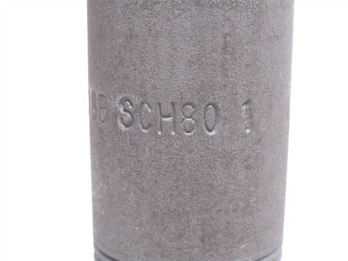 Industry-Std 1LMJ9; Pipe Nipple; Sch: 80; 1NPT; 5" Long