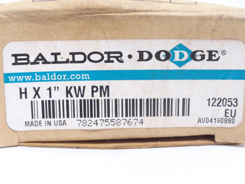 Dodge H X 1-KW; Split Taper Bushing; 1"ID; 122053