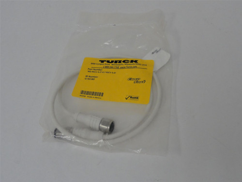 Turck WD-RKCV 4.4T-0.7-RSCV 4.4T; Cordset U-92180; .7M Length
