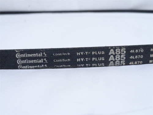 Continental A85; V-Belt; 87" Long x 1/2" Top Width