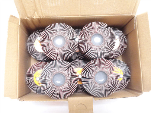 Walter 15-F 506; Box-10; Mounted Flap Wheels. 60 Grit