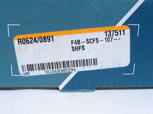 Dodge F4B-SCFS-107-SHFS; Flange Bearing 137511; SS 1-7/16"ID
