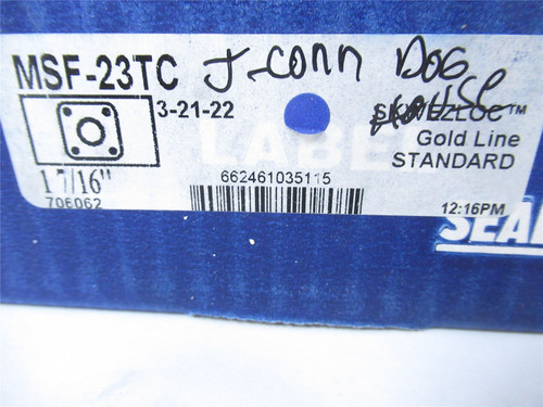 SealMaster MSF-23TC;  Flange Bearing Unit 1-7/16" Bore