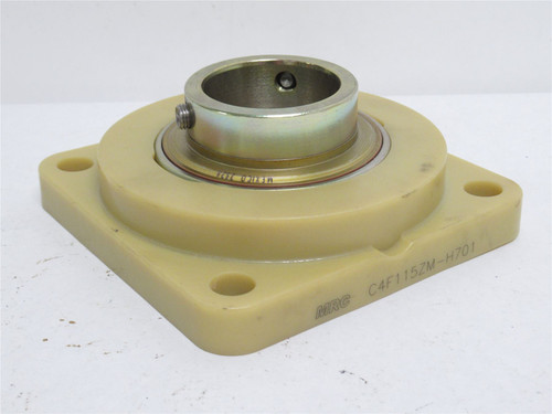 MRC C4F115ZM; Composite Flange Bearing; 1-15/16"ID; 4-Bolt