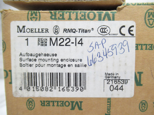 Moeller M22-14; Assembly Housing 216539