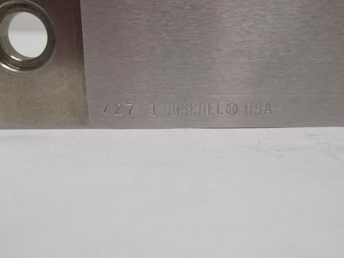 Urschel 42761; Straight Knife 12-3/4" Long x 3-3/4" Width