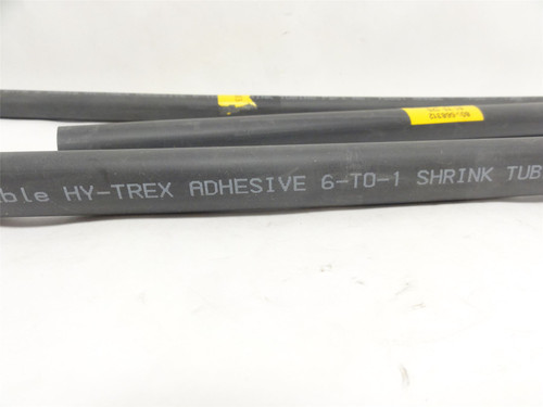 Hy-Trex 75001; Lot-3; Tubes Heat Shrink Tubing; Size 3/4"