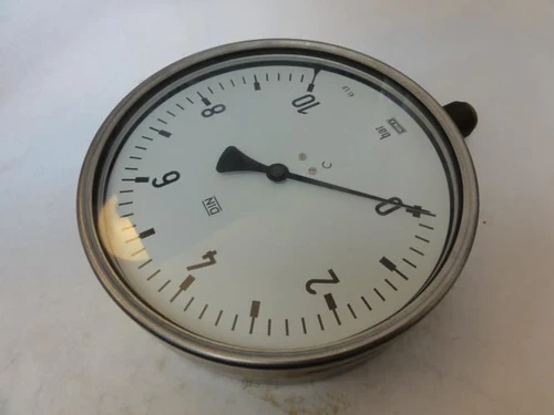 Wika MDL-UNKN-166449; Pressure Gauge; 0-10 Bar