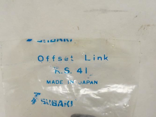 Tsubaki RS41-Link; Lot-5; Offset Link # 41; 1/2" Pitch