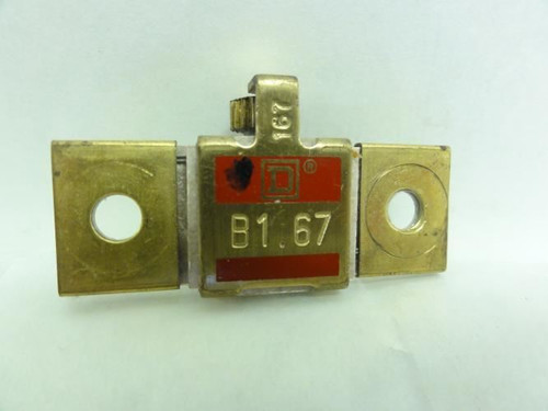 Square D B1.67; Thermal Unit; 1.14 to 1.43 Full Load Amps