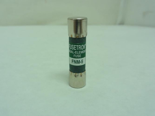 Bussmann FNM-5; Time Delay Fuse; 5A; 250V
