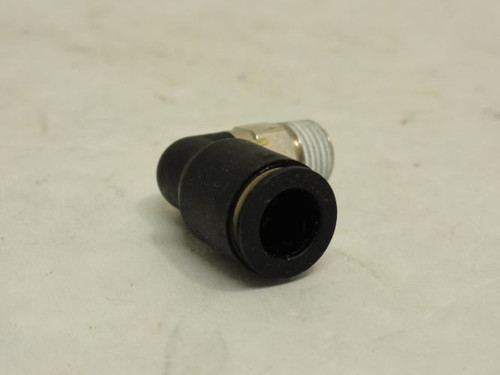Legris 441802; Air Tube Elbow 90Deg; 1/8" Tube x 8mm Threads
