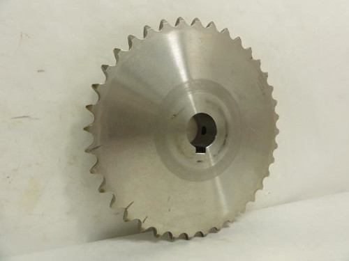 MFG- 40B38-25mm; Sprocket # 40; SS; 38Teeth; 25mm ID