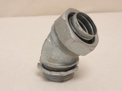 Industry-Std 4A237; Liquidtight Connector; 45Deg Elbow; 1"