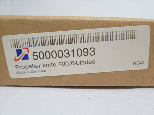 CFS 5000031093; Propeller Knife; 200/6-Bladed