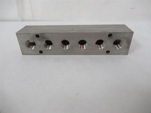 Triangle Package Co A14237; Manifold 6 Port Stainless Steel