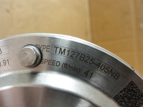 VanderGraaf TM127B25-405NB; Drum Motor Belt Width 15" 41ft/min