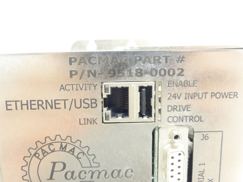 Pacmac 9518-0002; VFFS Pack Machine Control Module; 100-240VAC In