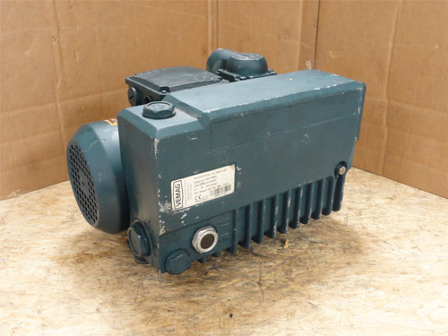 Vemag KC0040DIZO; Rotary Vane Vacuum Pump; 1.5Kw; 230/460VAC
