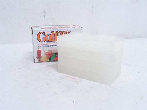 Gulf Wax 7851212001; Household Paraffin Wax; 1-Lb Box