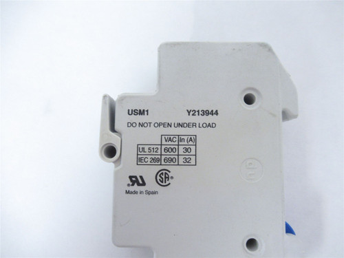 Ferraz Shawmut Y213944; Fuse Holder  30 AMP 600V