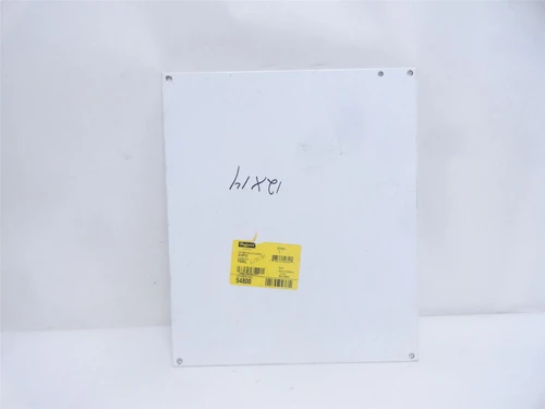 Hoffman A14P12; Junction Box Panel; 14 x 12; White; Mild Steel