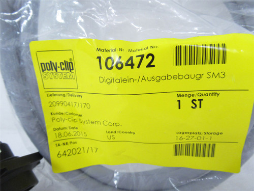 Poly Clip 106472; Cable 12 Pin Socket Female