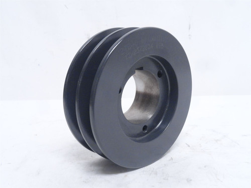 Browning 2TB46; Bushed V-Belt Pulley; 2-Groove; Belt: A; B