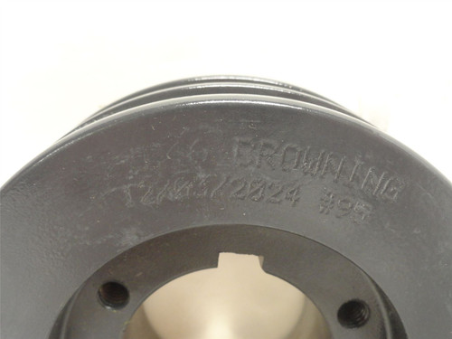 Browning 2TB46; Bushed V-Belt Pulley; 2-Groove; Belt: A; B