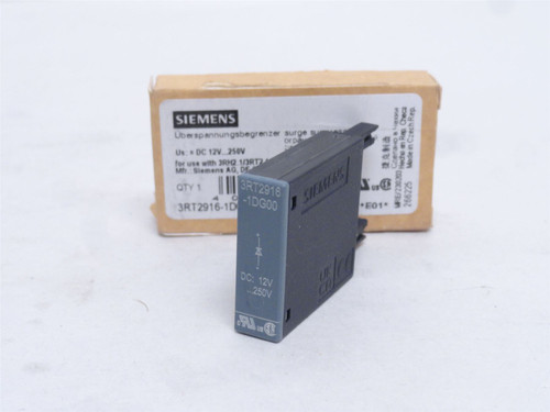 Siemens 3RT2916-1DG00; Interference Suppression Diode; 250VDC