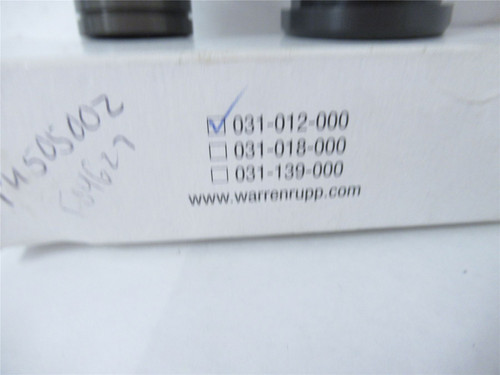 Warren Rupp 031-012-000; Sleeve and Spool Set