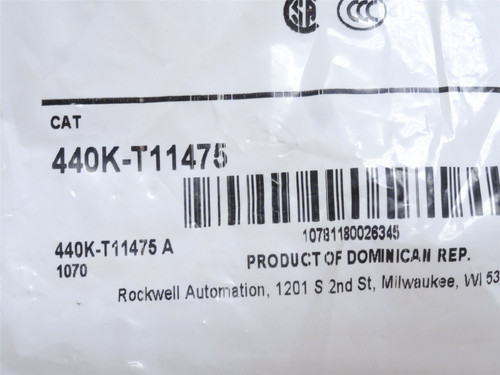 Allen-Bradley 440K-T11475; Guardmaster Tongue Interlock Switch