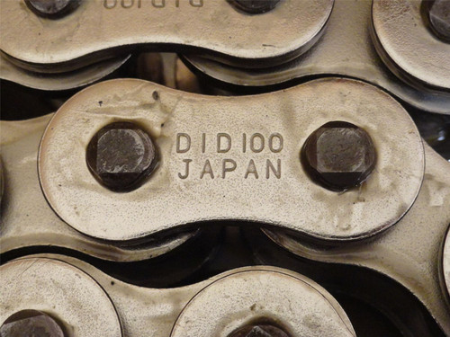 Cryovac FUR54123C; DID 100LD-N Roller Chain #100; 6' Long