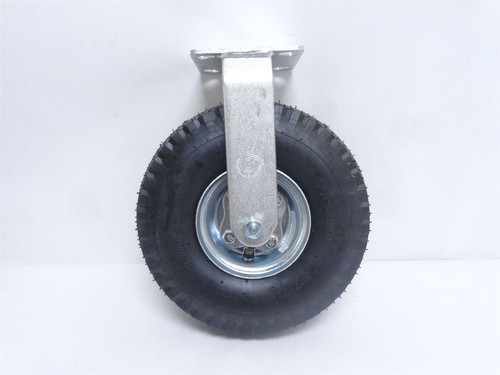 Shepherd 9797; Pneumatic Caster Wheel; 10"; 4-Bolt Fixed
