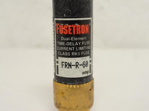 Fusetron FRN-R-60; Time Delay Fuse; 60A; 250VAC