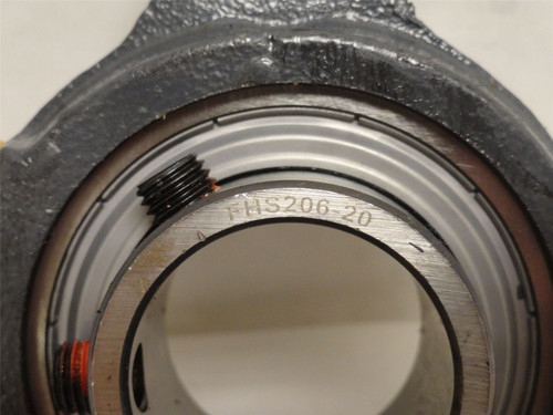 Peer FHSF3X206-20; Flange Bearing; 1-1/4"ID; 3-Bolt