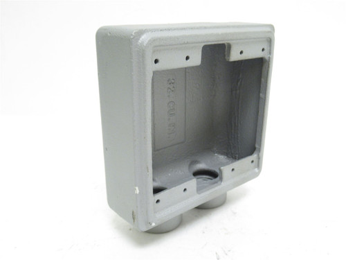 Appleton FSS-2-75-A; Weatherproof Electrical Box; 3/4NPT