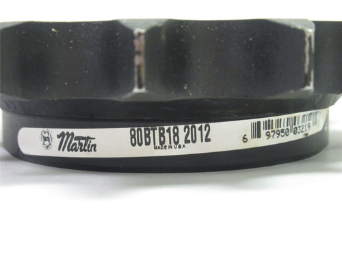 Martin 80BTB18-2012; Bushed Chain Sprocket; #80; 18Teeth